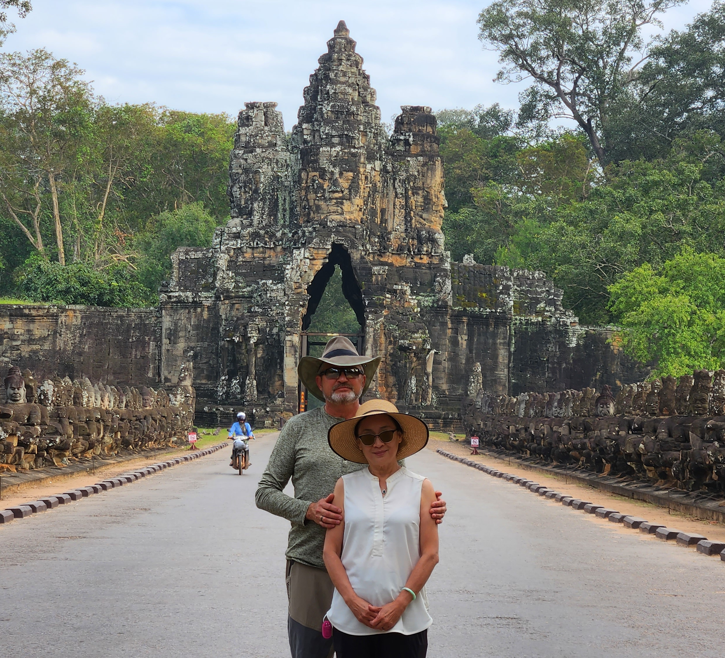 Entrance to Angkor Thom, Cambodia